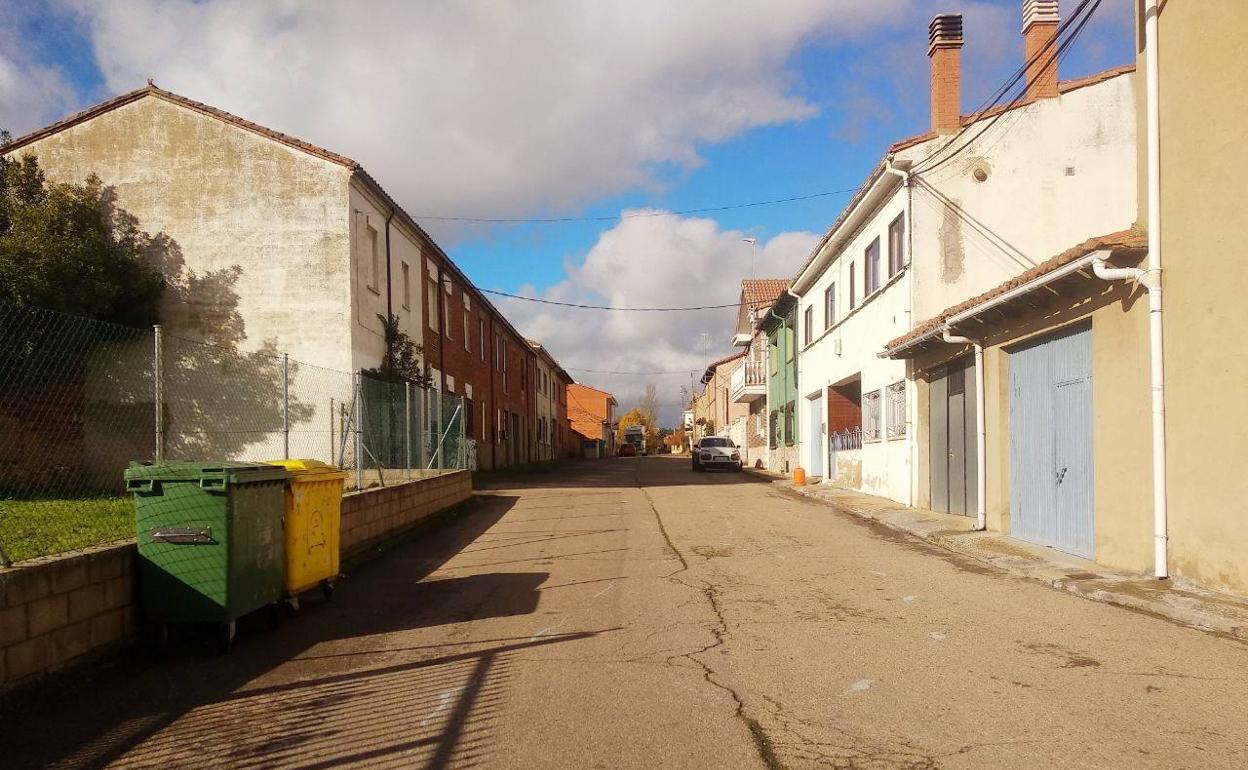 Una de las calles que serán mejoradas en el municipio de Cuadros.