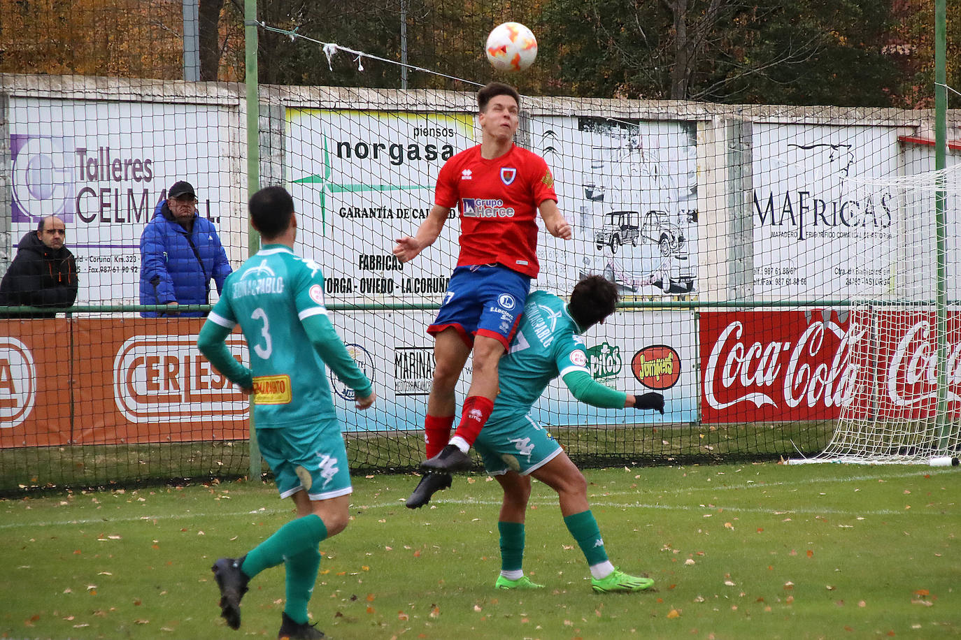 El conjunto maragato sumó la novena victoria seguida ante el Numancia B