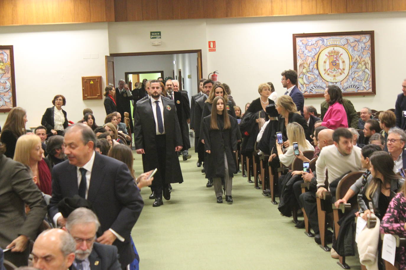 Festividad de la Inmaculada Concepción por parte del Colegio de la Abogacía de León.