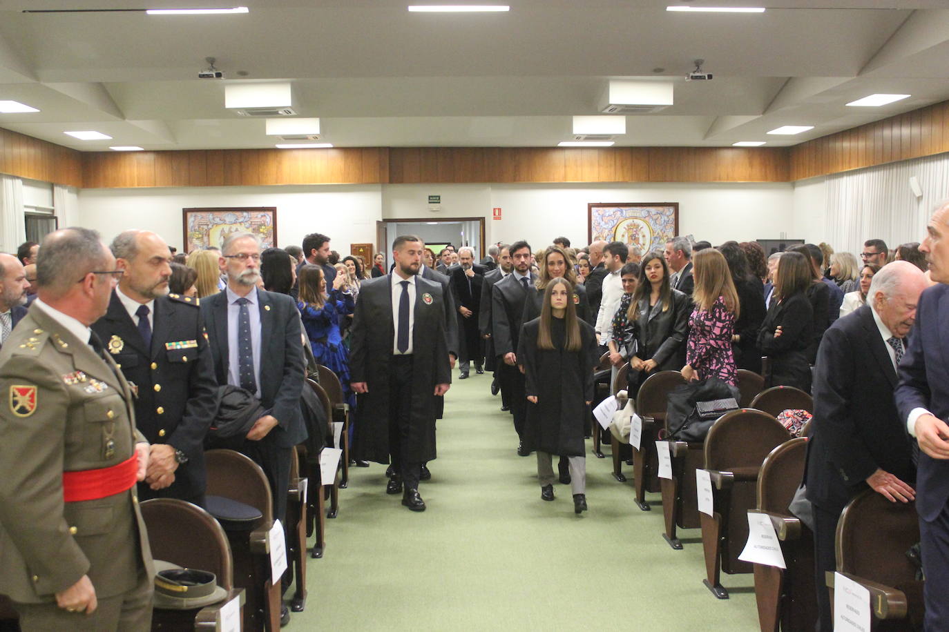 Festividad de la Inmaculada Concepción por parte del Colegio de la Abogacía de León.