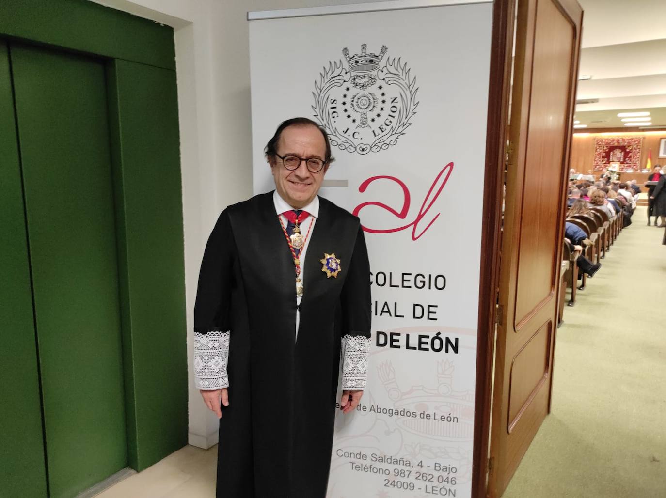 Festividad de la Inmaculada Concepción por parte del Colegio de la Abogacía de León.