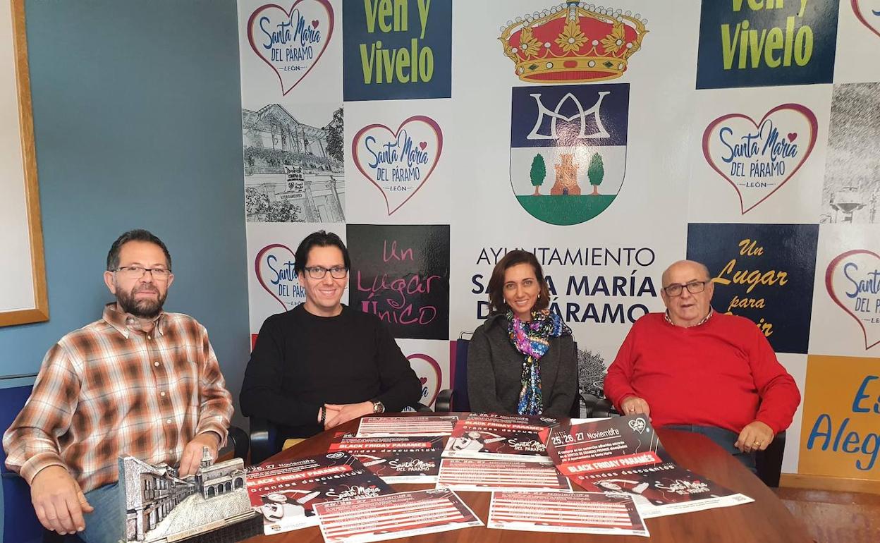 El Ayuntamiento de Santa María del Páramo promociona el comerico local con el Black Friday Paramés.