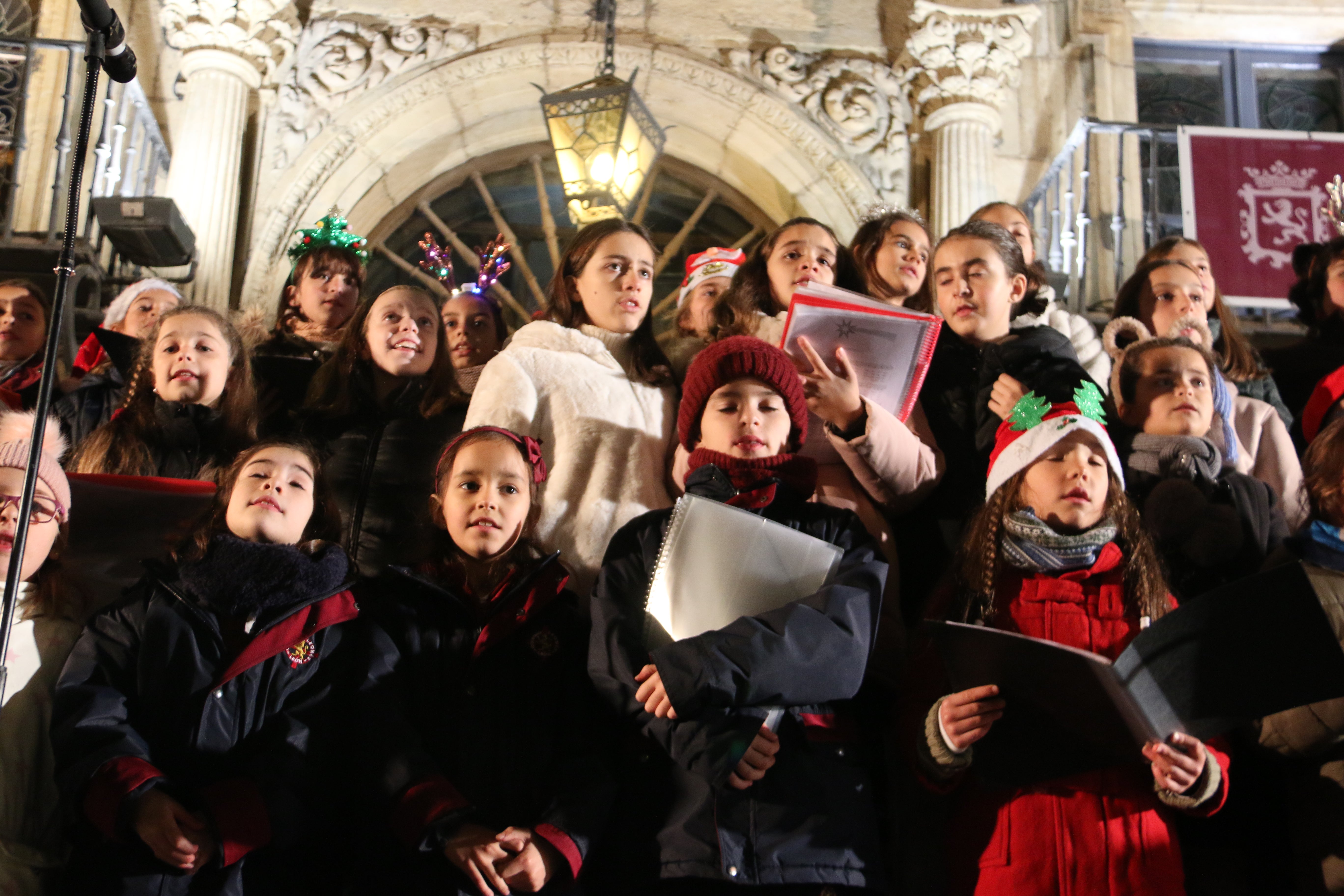 Fotos: Encendido navideño en León