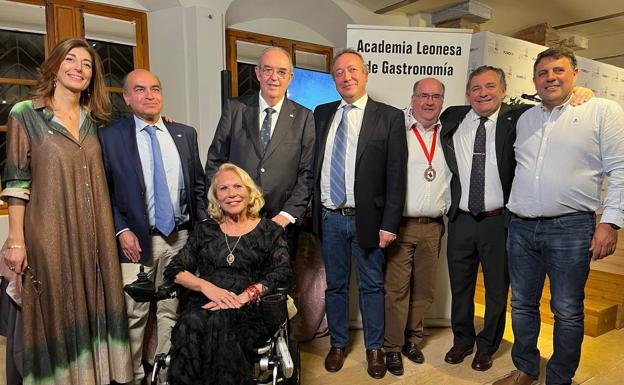 Entrega de premios de la Academia Leonesa de Gastronomía 2022.