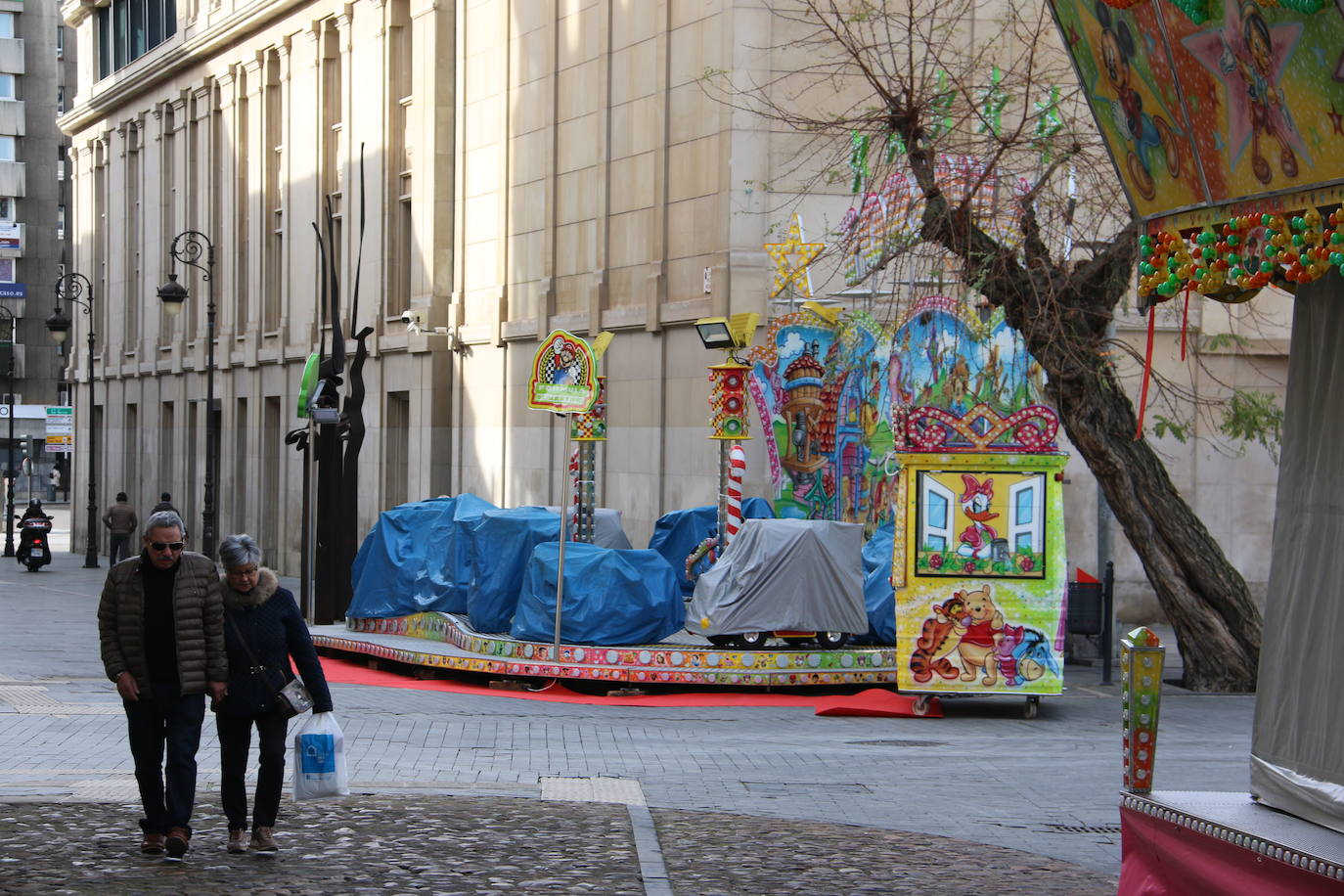 Fotos: Las atracciones de Navidad se suman a las fiestas en León