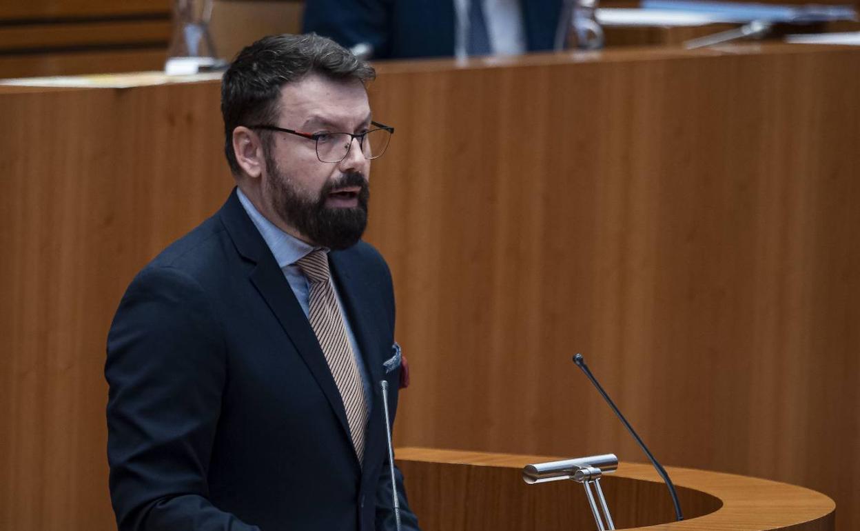 José Ramón García,, procurador de UPL en las Cortes de Castilla y León. 