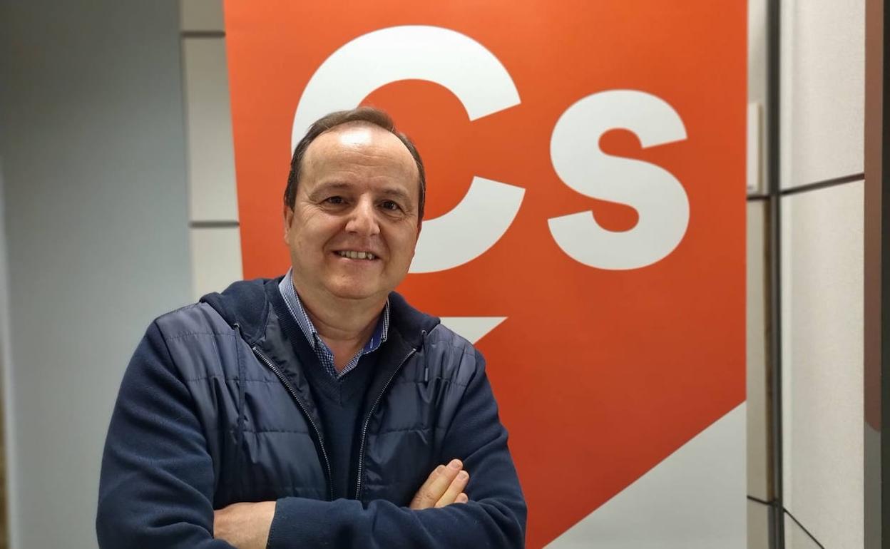 Rafa Sánchez, portavoz de Ciudadanos en San Andrés del Rabanedo.