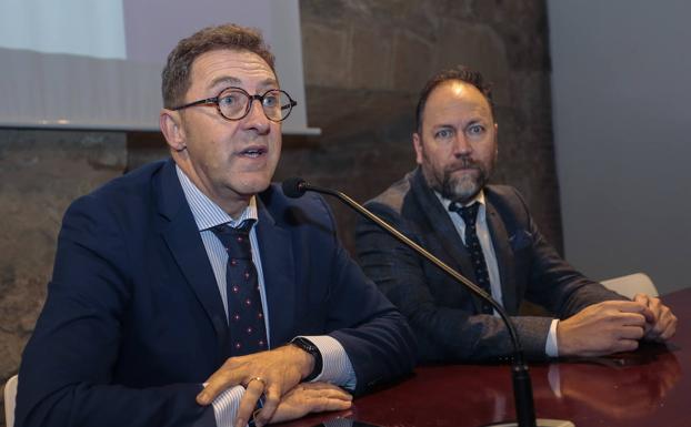 Tomás Castro durante el encuentro de Destinos Turísticos Inteligentes' en León.