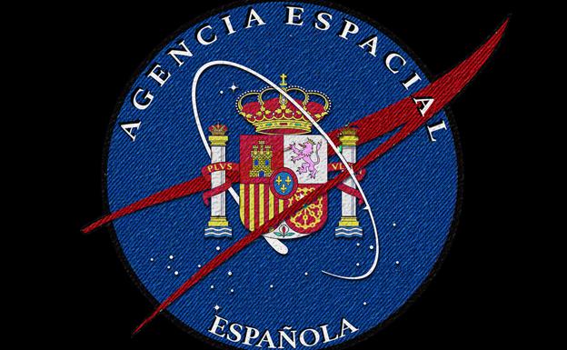 Logo de la Agencia Espacial Española, que finalmente acabará en Sevilla. 