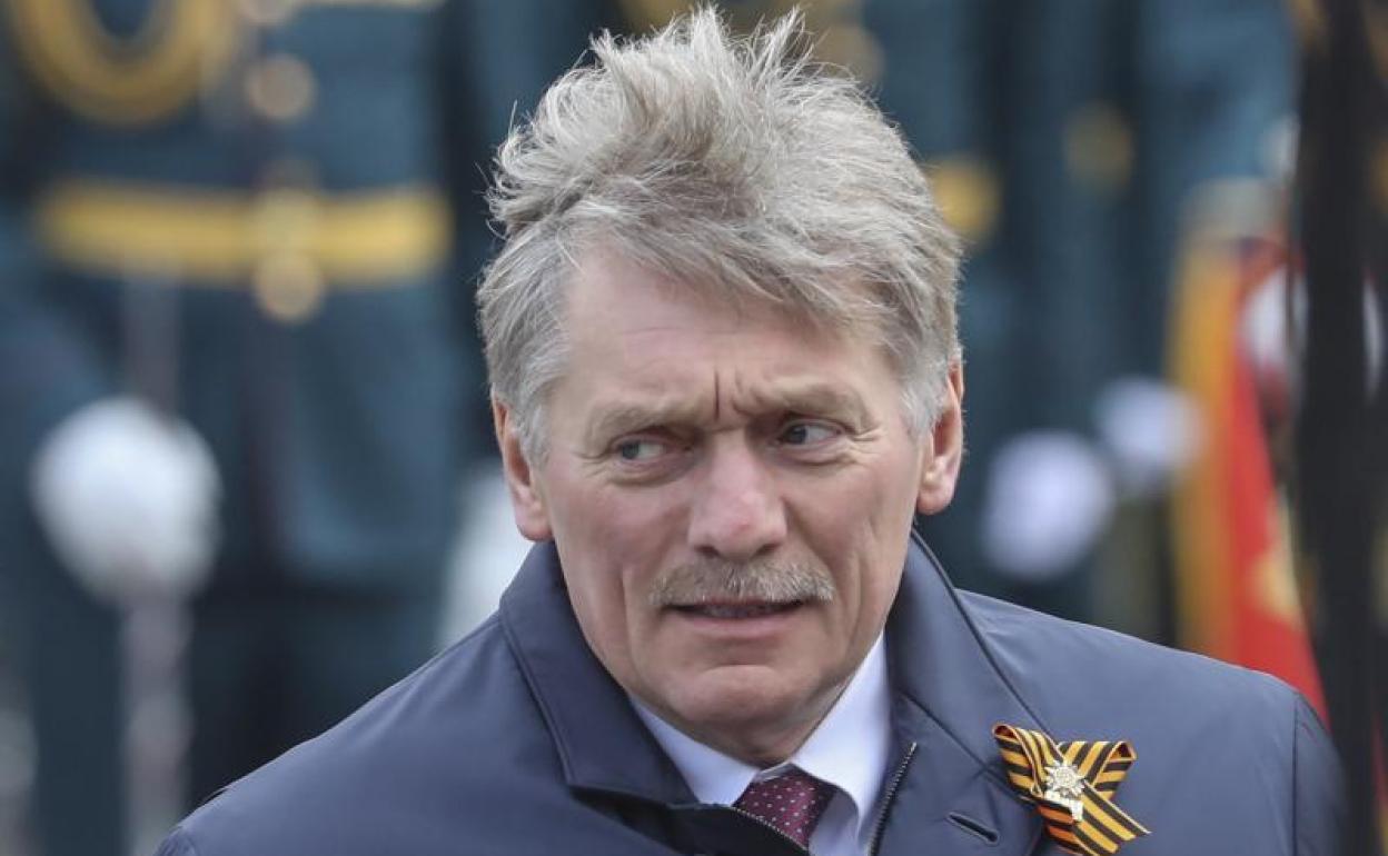 El portavoz del Kremlin, Dmitri Peskov. 