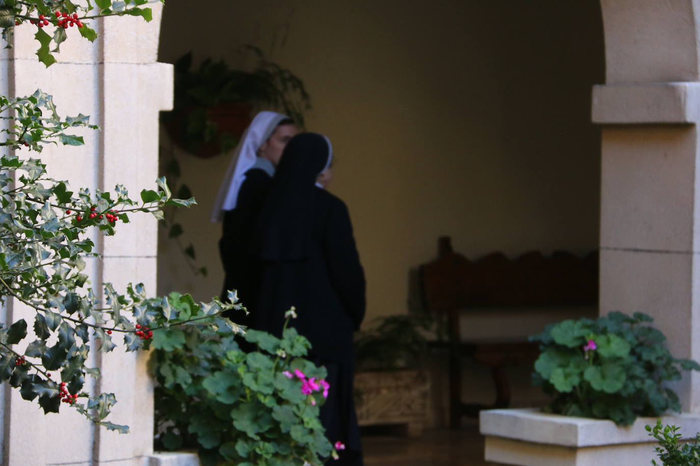 La joven alcarreña se integra en el convento y da un paso adelante en su formación religiosa al acceder al noviciado.