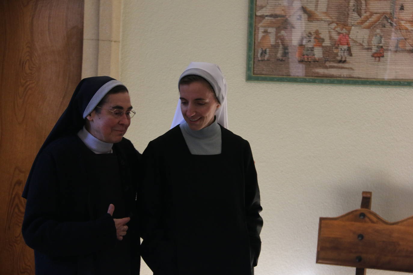 La joven alcarreña se integra en el convento y da un paso adelante en su formación religiosa al acceder al noviciado.