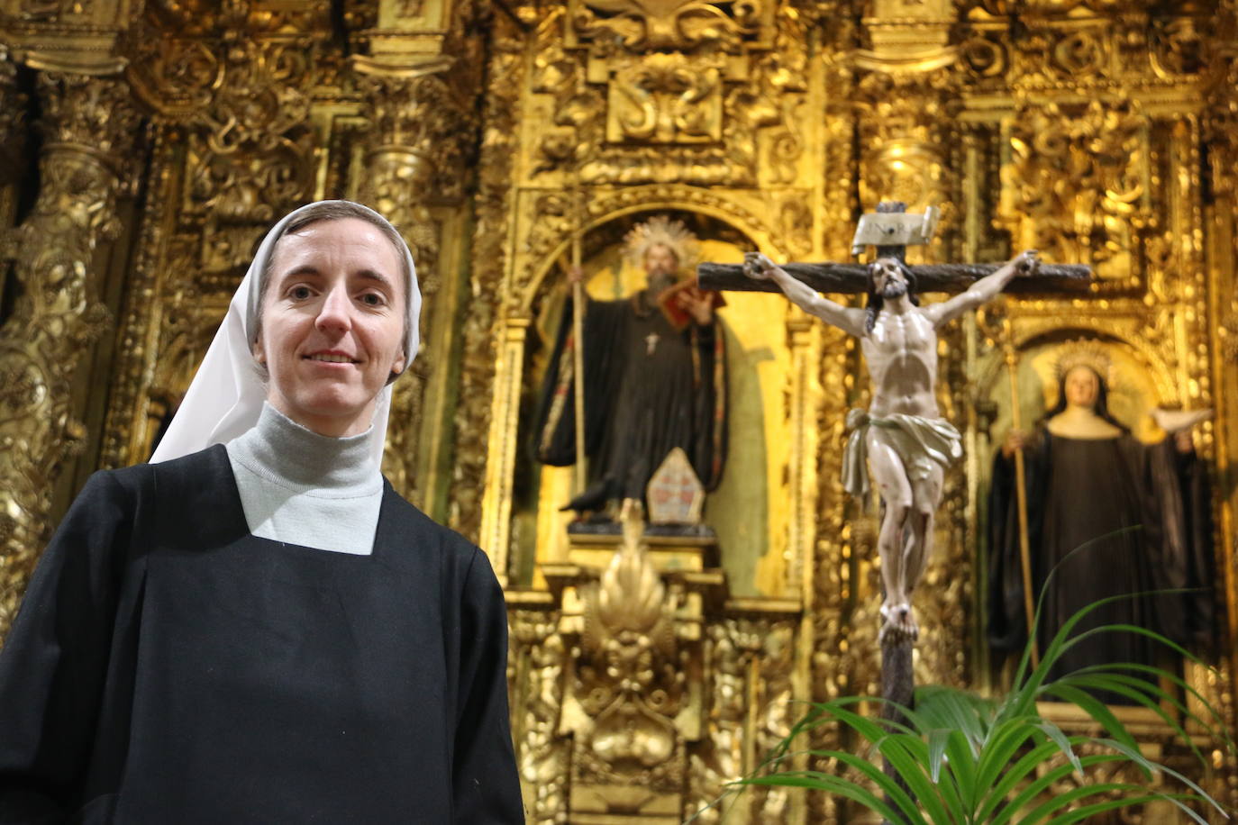 La joven alcarreña se integra en el convento y da un paso adelante en su formación religiosa al acceder al noviciado.