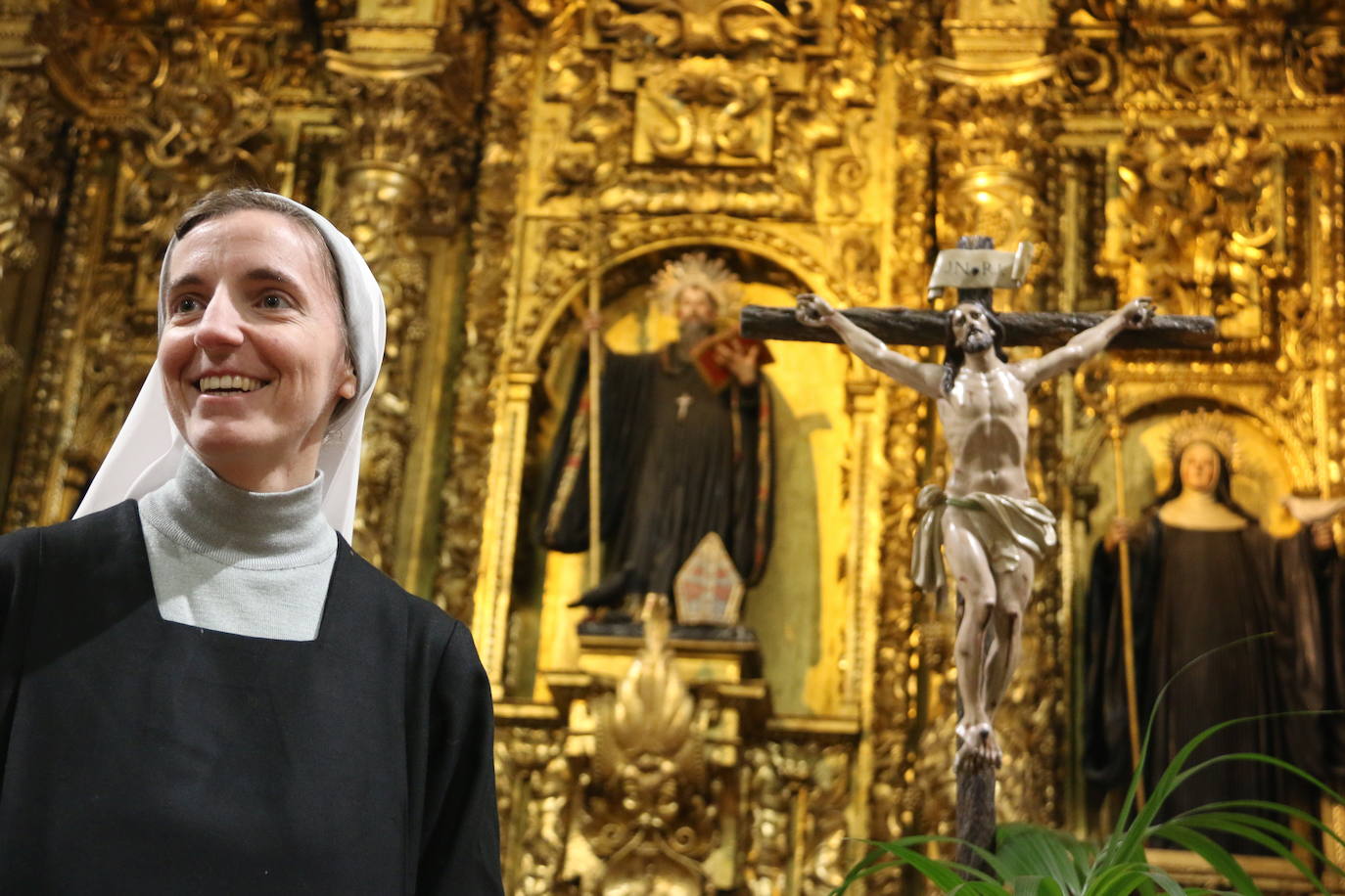 La joven alcarreña se integra en el convento y da un paso adelante en su formación religiosa al acceder al noviciado.