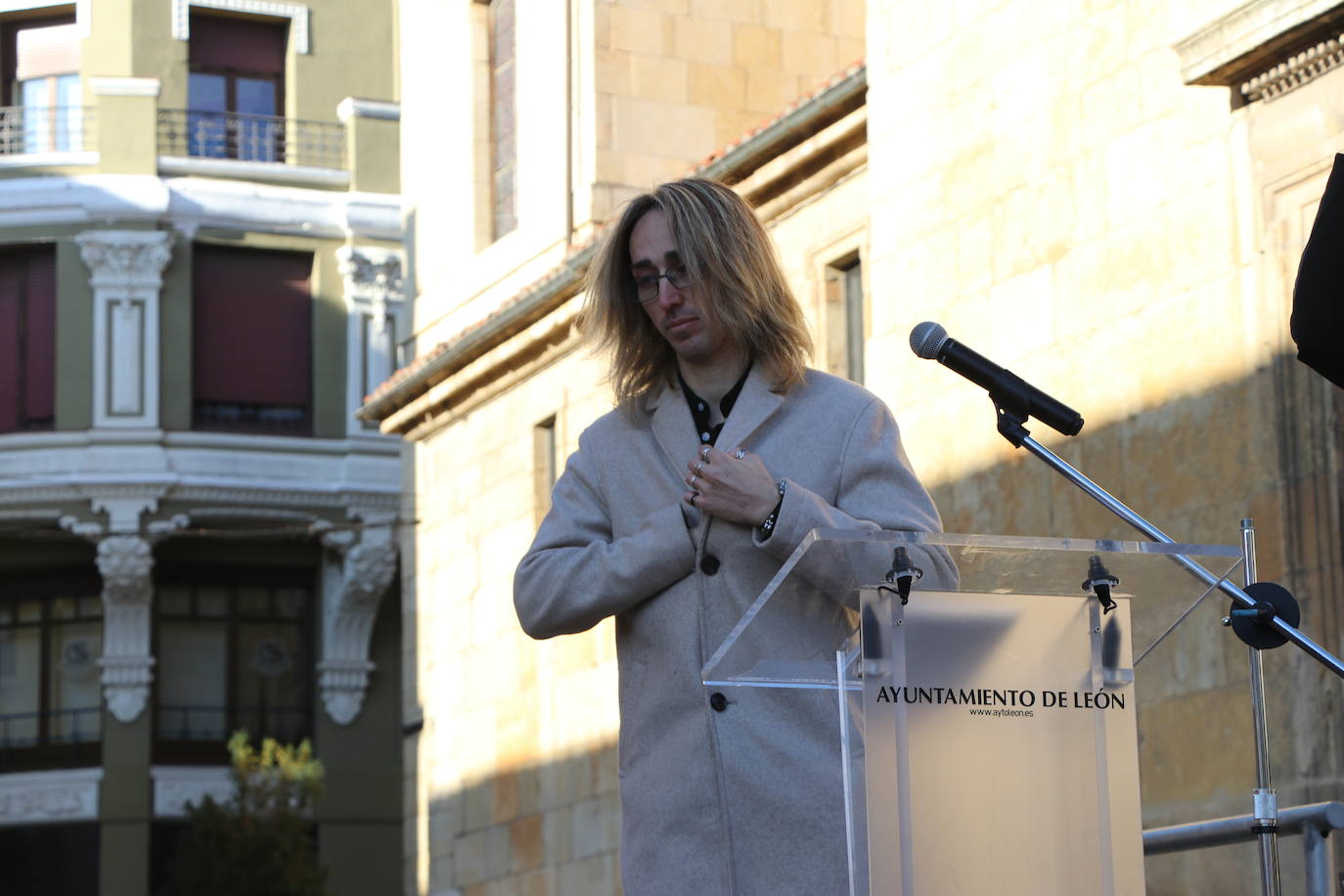 Celebración de los actos del 'Día Mundial de las Personas con Discapacidad' en León.