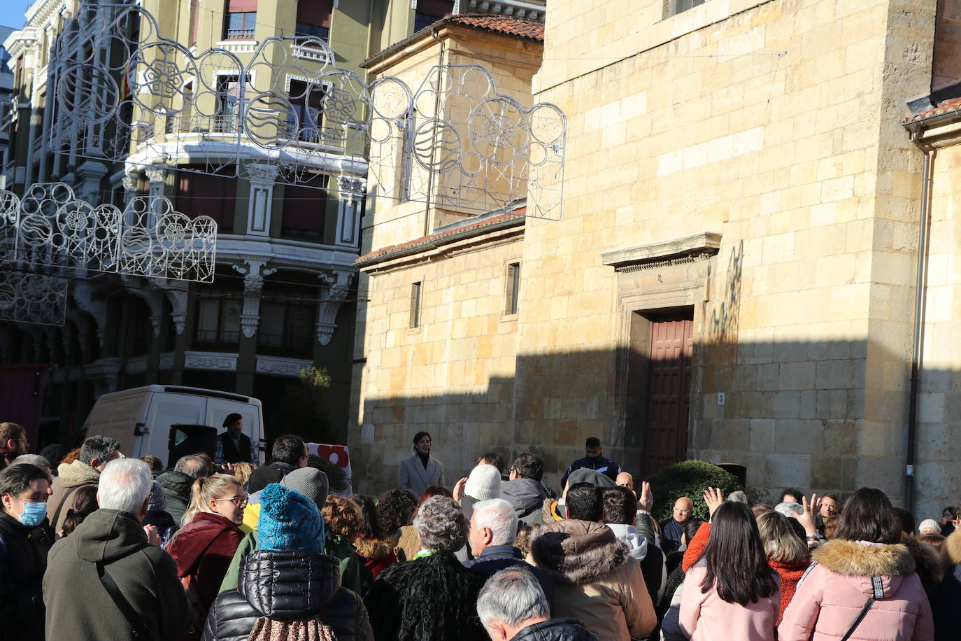 Celebración de los actos del 'Día Mundial de las Personas con Discapacidad' en León.