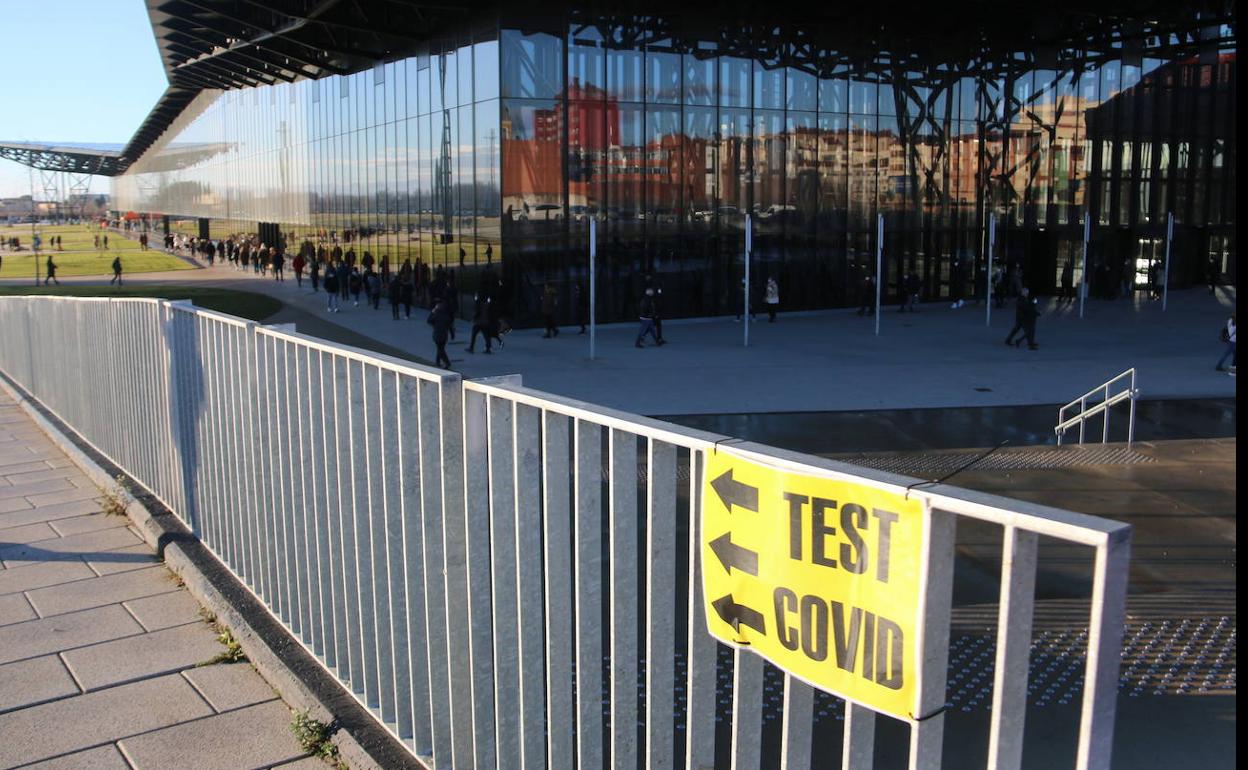 El Palacio de exposiciones acogió los test de covid durante los peores meses de la pandemia,