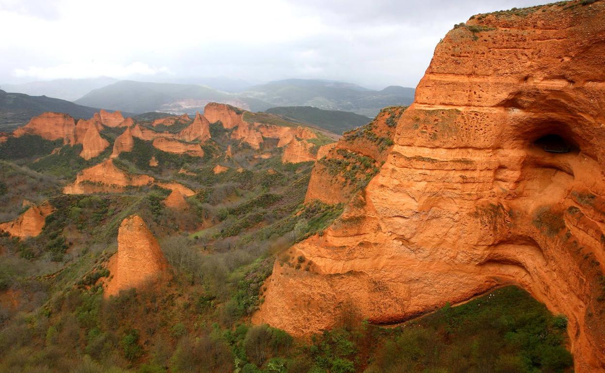 Imagen del paraje de Las Médulas.