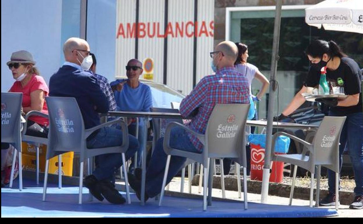 Terraza de un bar.