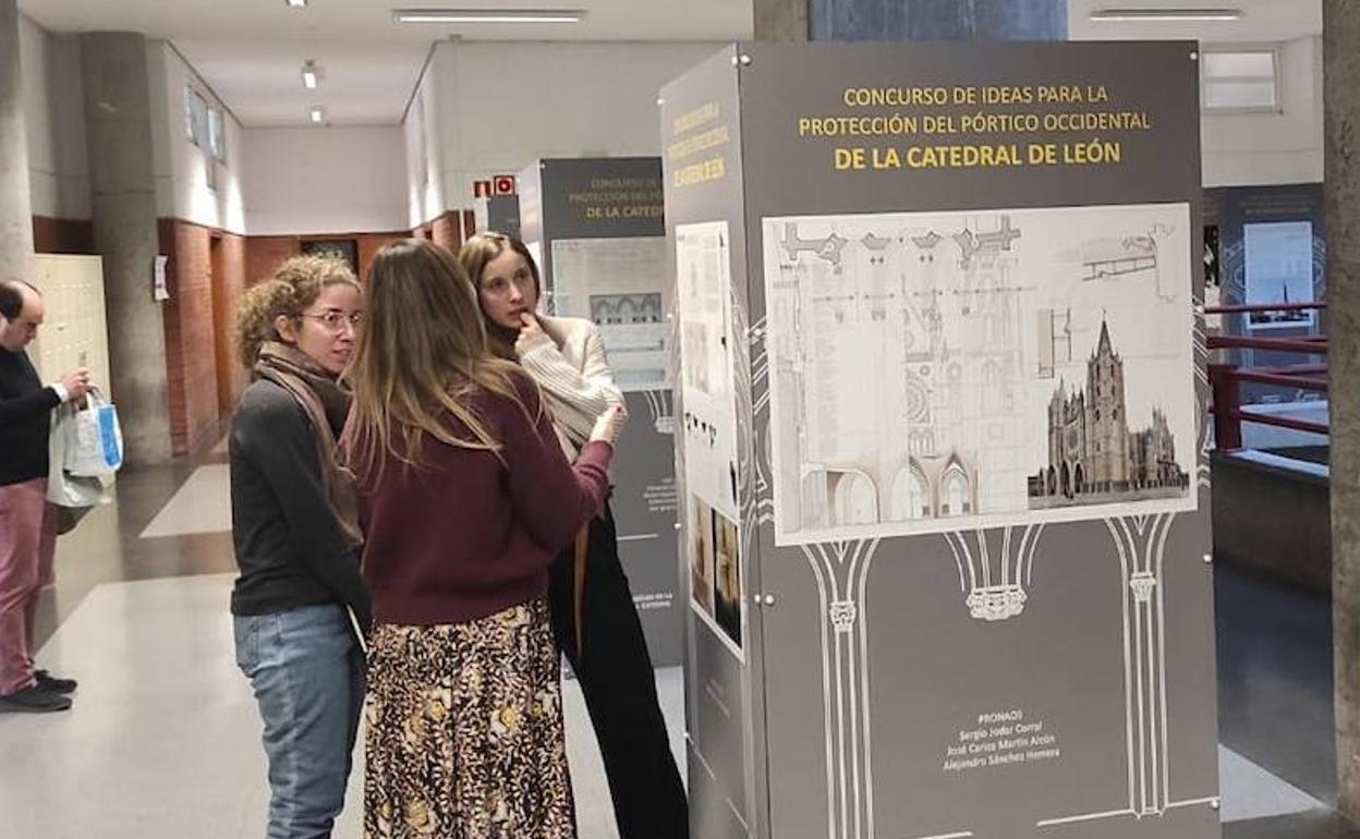 Exposición de las ideas para la protección del pórtico de la Catedral de León