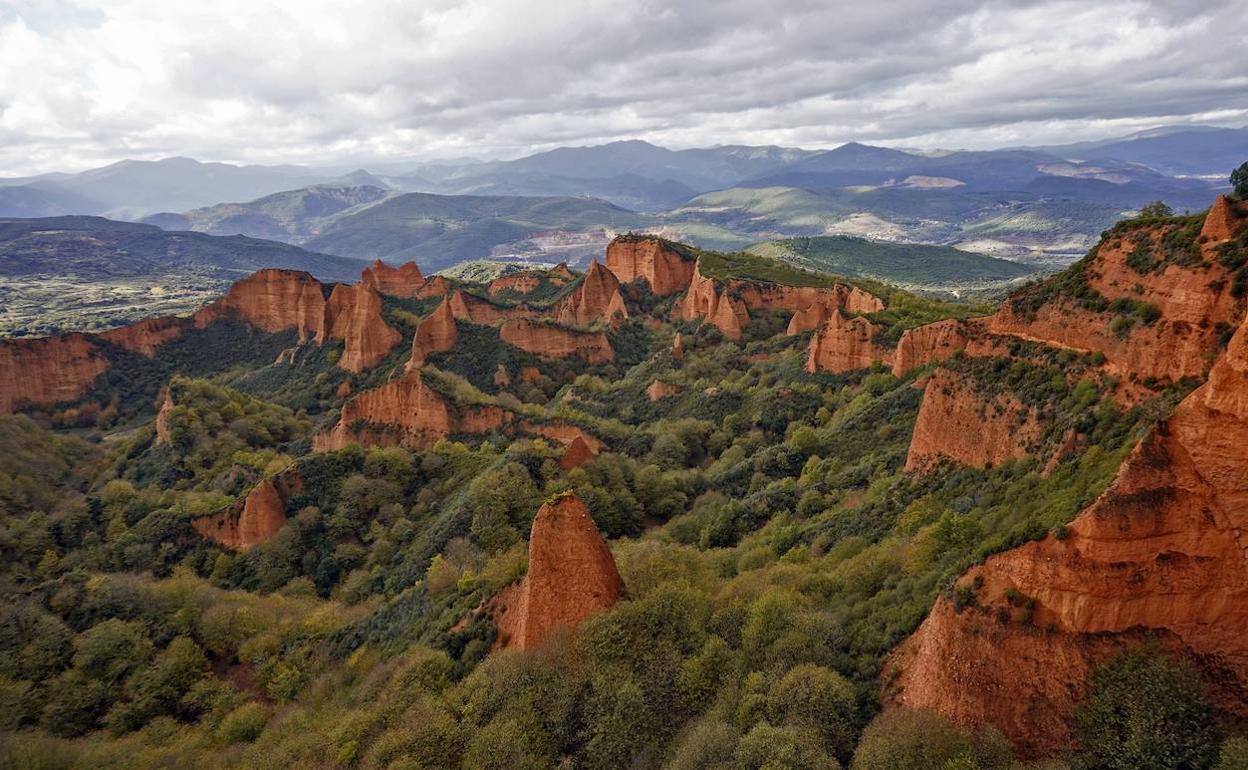 Imagen de archivo de las Médulas. 