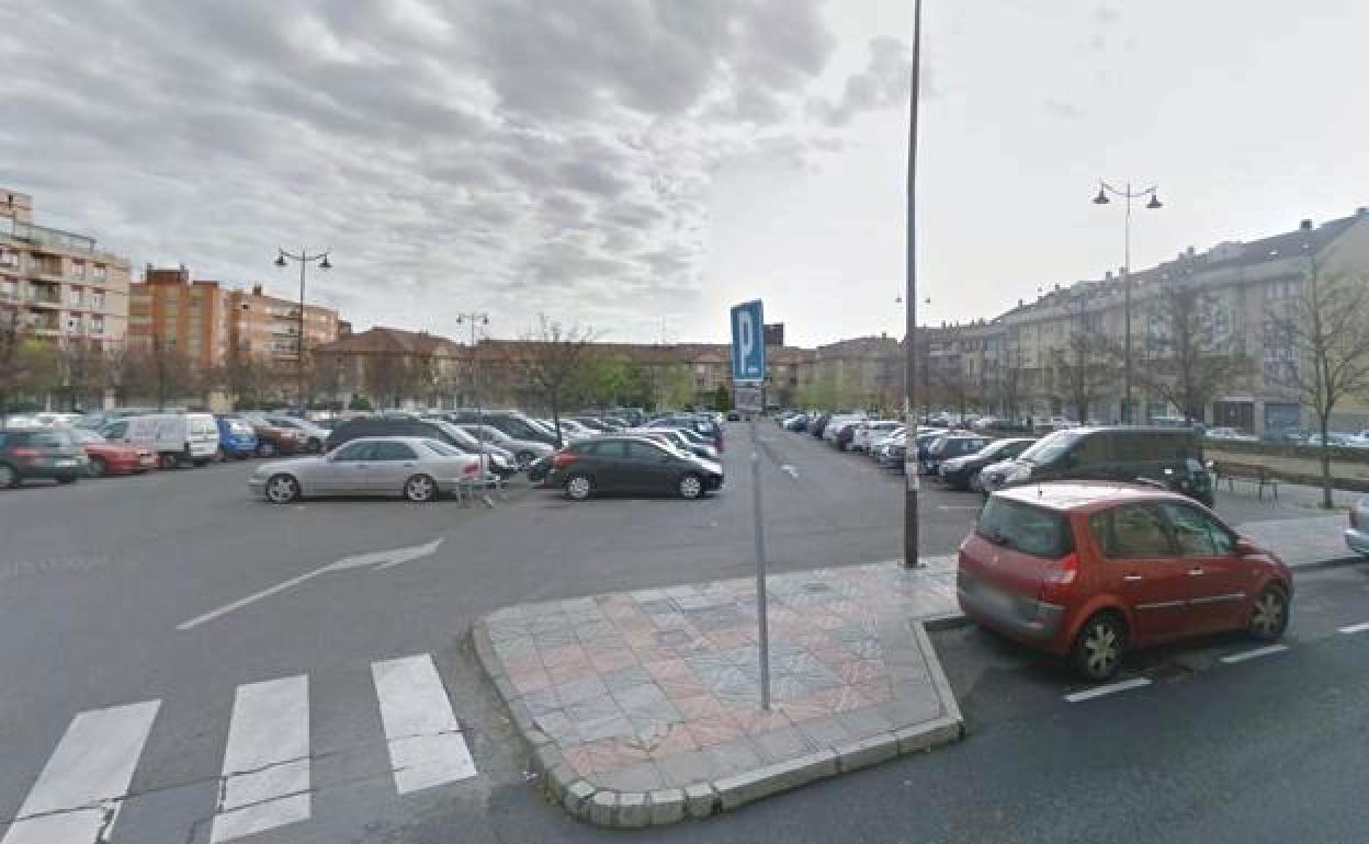 Imagen de archivo del parking de San Pedro, donde tuvieron lugar los hechos. 
