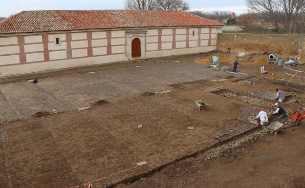 Galería. La Panera y el patio de la portería del Monasterio de Sandoval viven una segunda vida con el Programa R. 