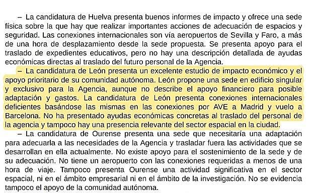 La Junta sí dio prioridad a León ante Palencia y Cebreros en el informe remitido al Gobierno