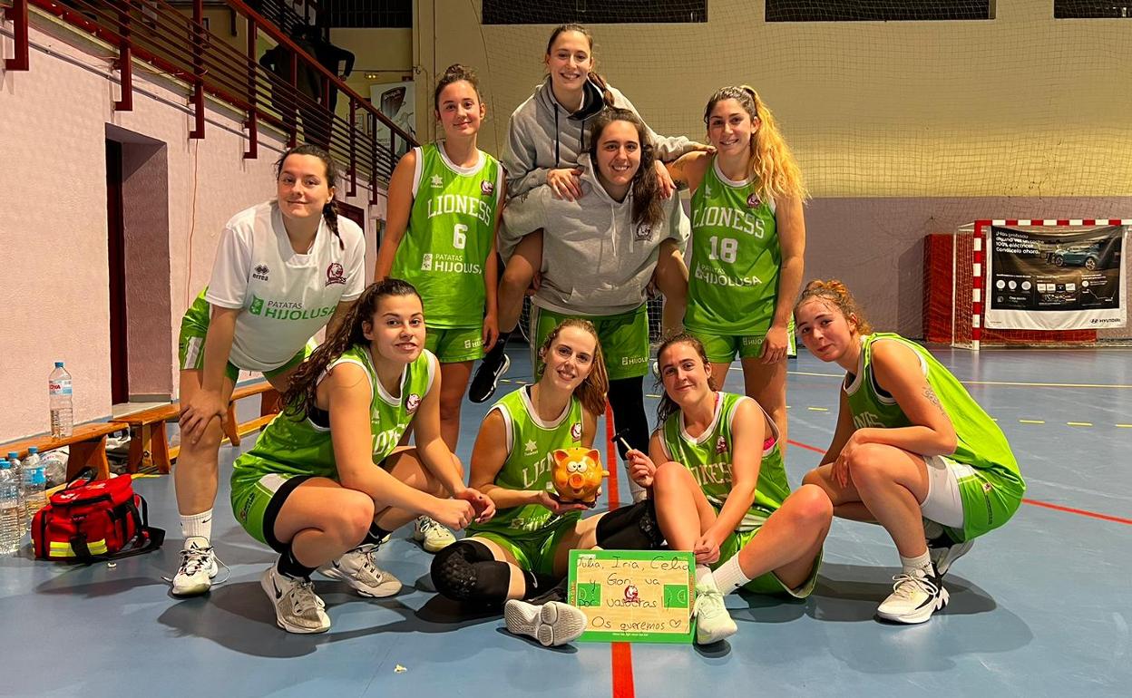 El equipo leonés no dio opciones a las segovianas.