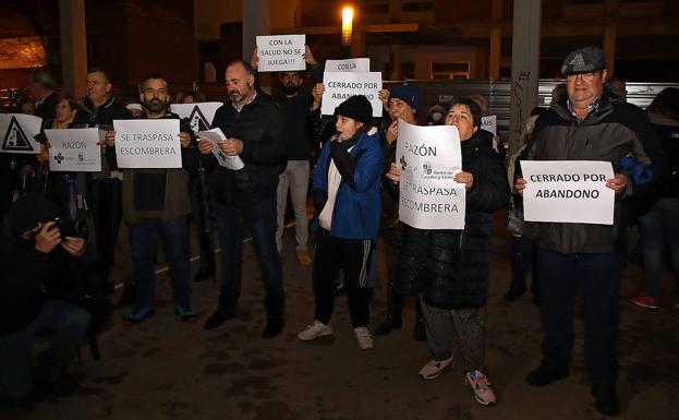 Los vecinos de Pinilla exigen tener su propio centro de salud. 