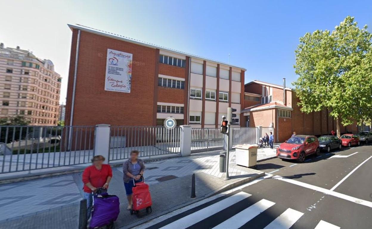 Imagen del colegio Angustias Valladolid en una imagen de Google Maps. 