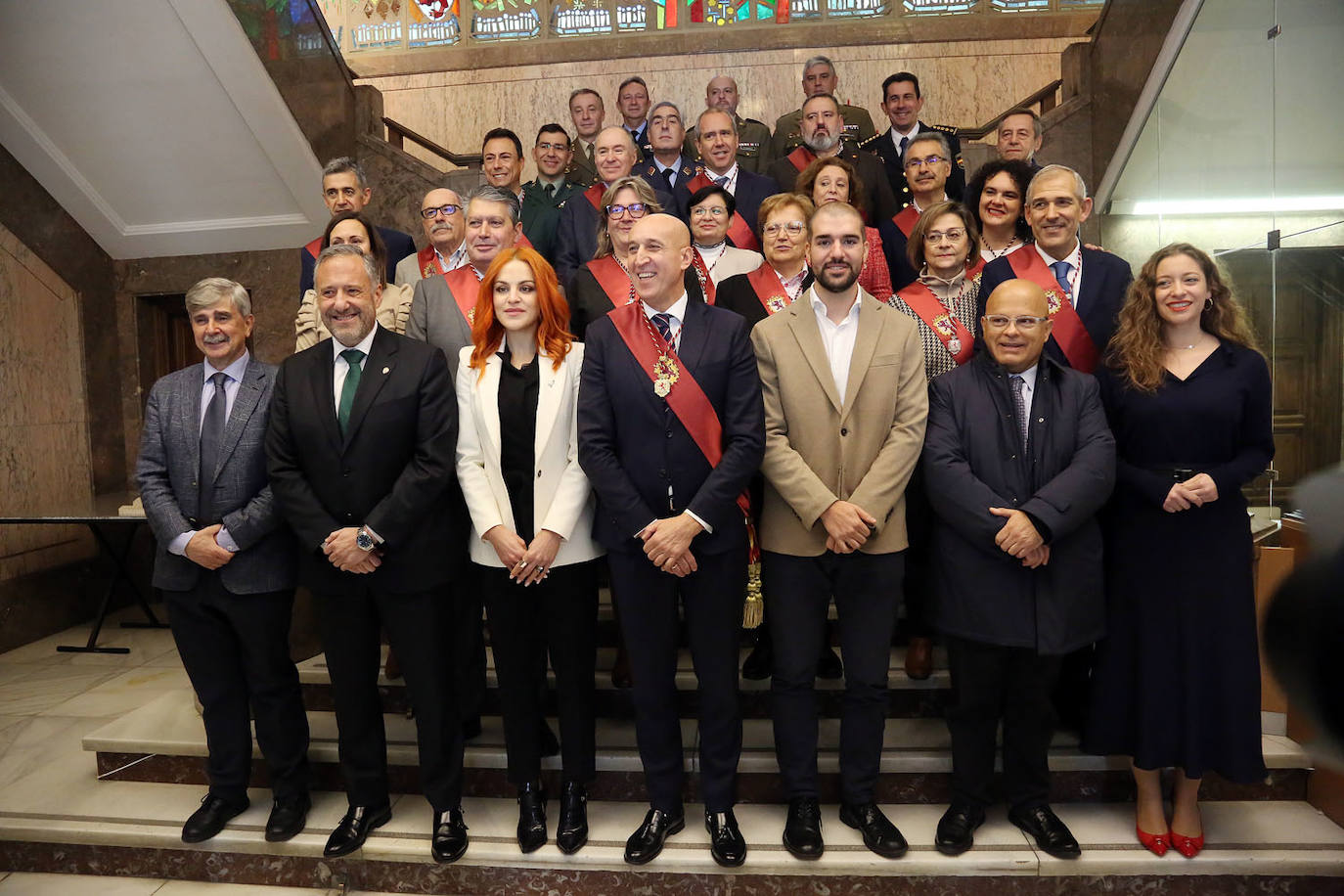 Los astronautas leoneses Pablo Álvarez y Sara García han sido recibidos de manera oficial por el Ayuntamiento de León