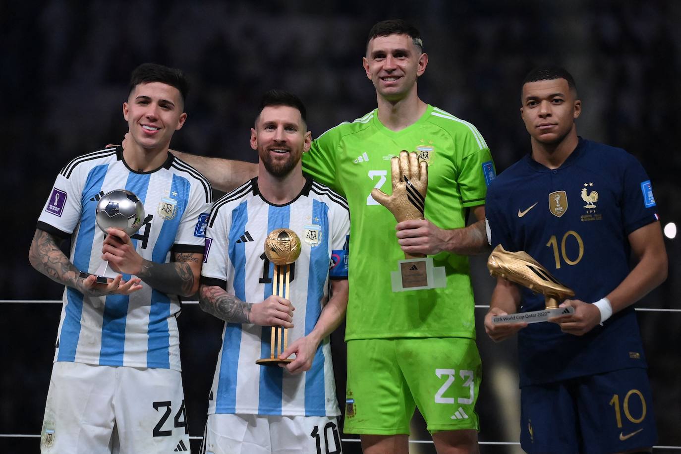 Fotos: Las mejores imágenes de la final del Mundial de Qatar entre Argentina y Francia