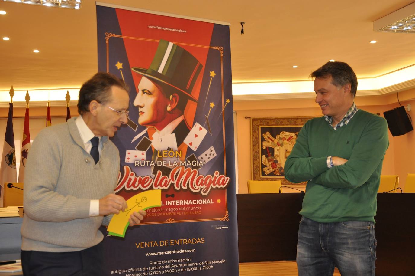 Festival de magia en Valencia de Don Juan.