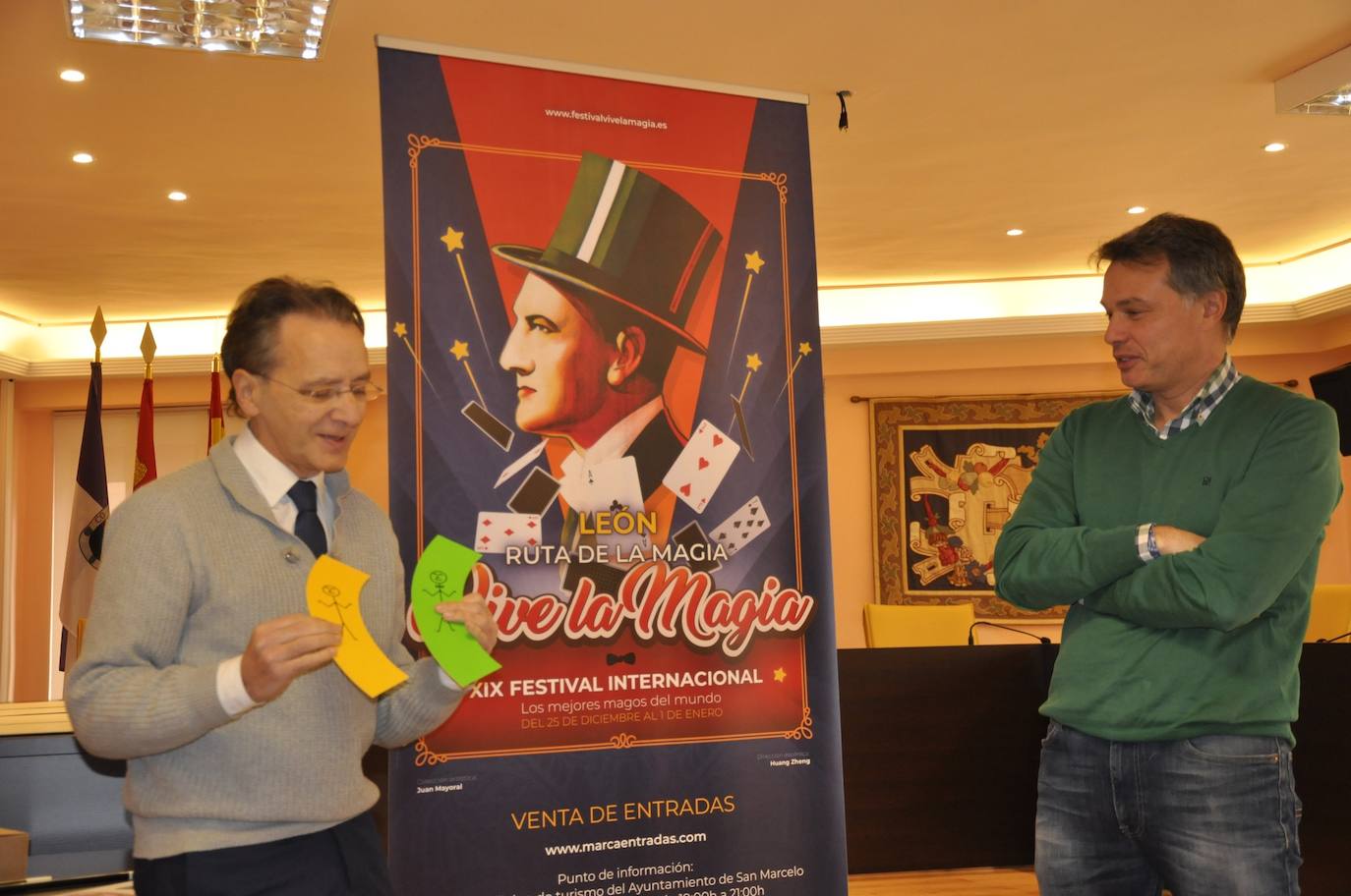 Festival de magia en Valencia de Don Juan.