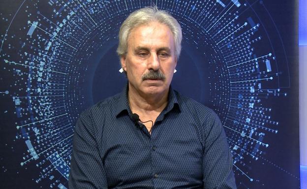 Higinio García, alcalde de Villamañán, durante su entrevista en leonoticias.