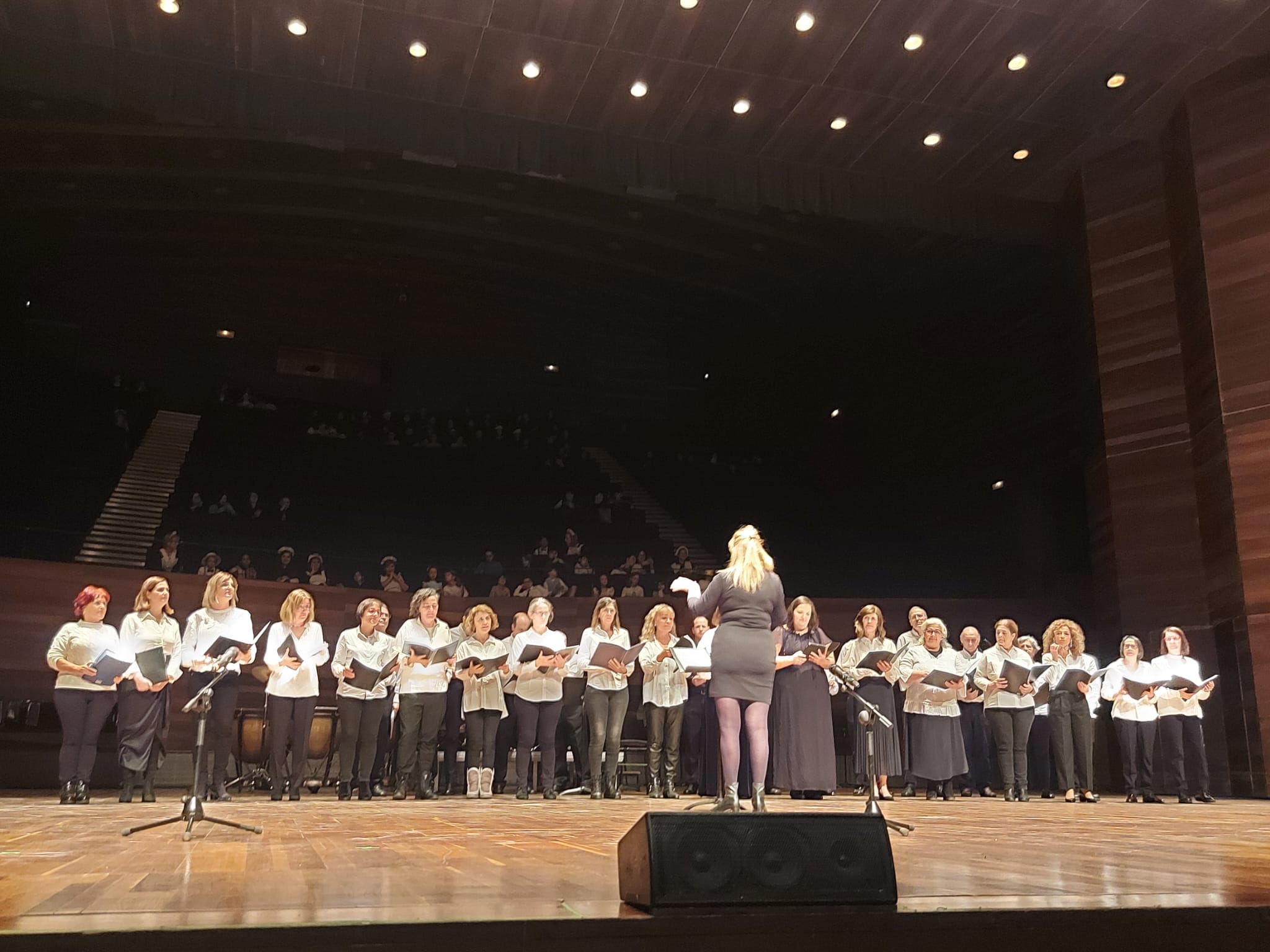El Auditorio Ciudad de León acogió este lunes 19 el primero de los festivales delos alumnos de Escuela Municipal de Música, Danza y Artes Escénicas de León
