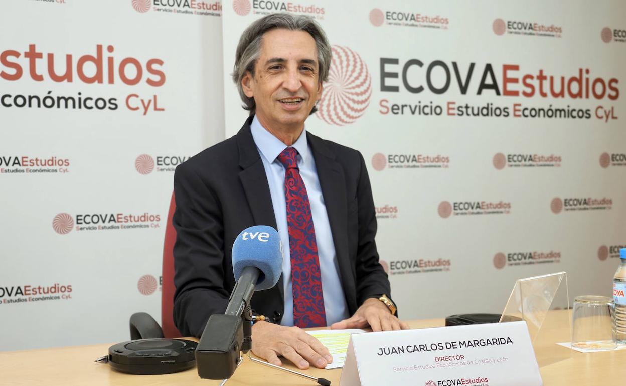 El director del Servicio de Estudios Económicos de Castilla y León (EcovaEstudios), Juan Carlos de Margarida.