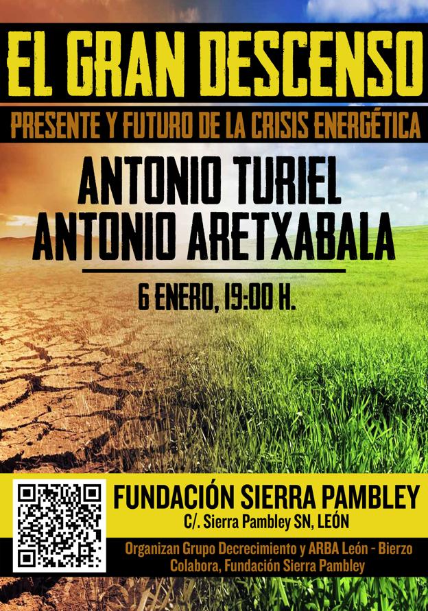 La Fundación Sierra Pambley organiza una conferencia sobre la crisis energética.