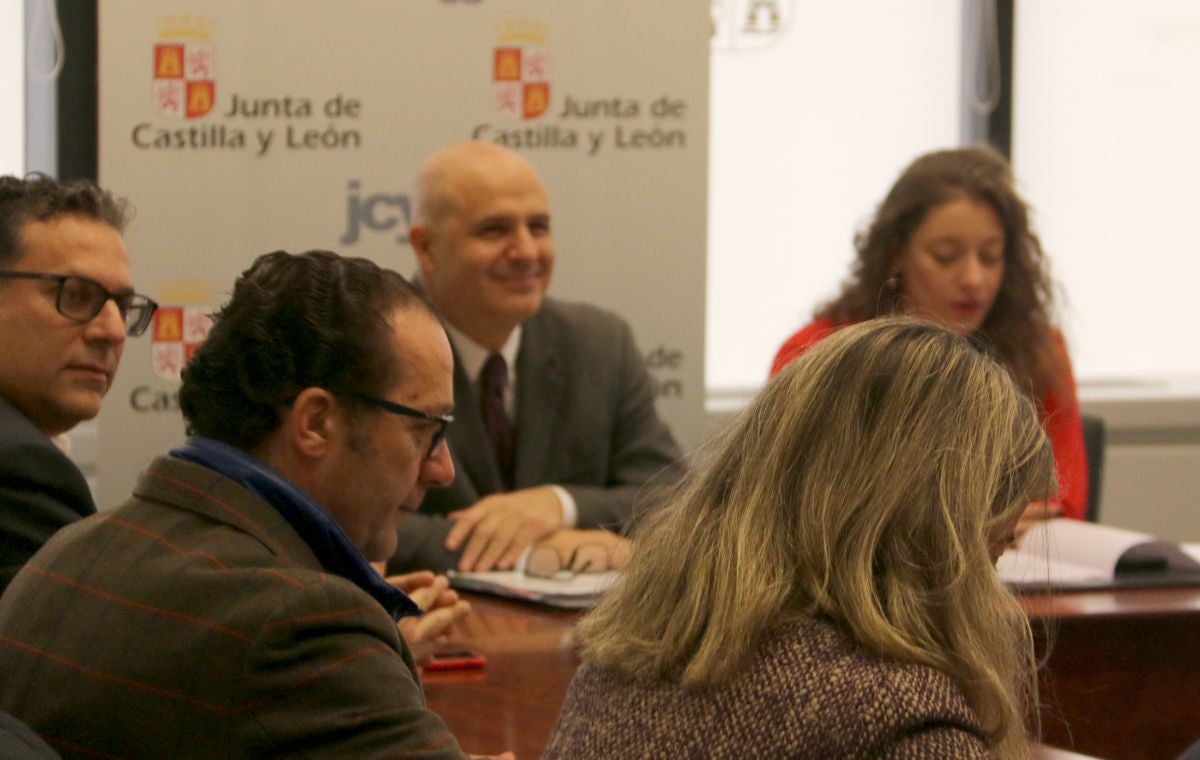 El viceconsejero de Transformación Digital, Jorge Llorente, se reúne con agentes económicos y representantes empresariales e institucionales de la provincia de León