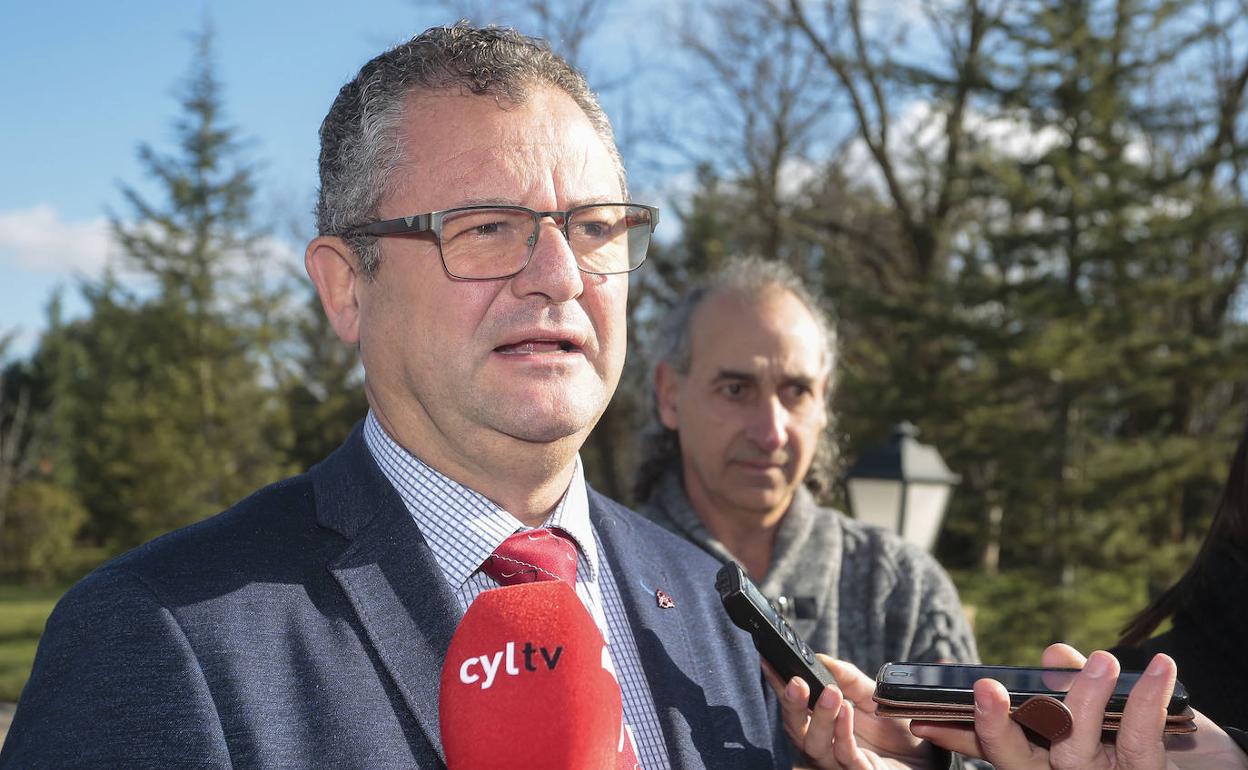 El consejero de Agricultura, Ganadería y Desarrollo Rural, Gerardo Dueñas.