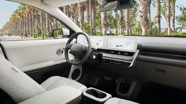 Interior del Hyundai Ioniw 5 