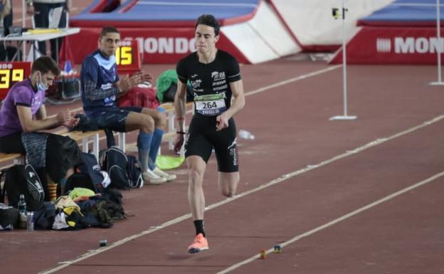 Dani Ámez logró diversos éxitos este año, entre ellos el oro en el nacional sub-23 bajo techo de Salamanca.