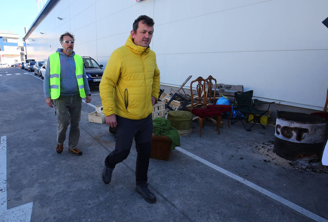 Huelga de la basura en Ponferrada