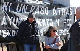 Huelga de la basura en Ponferrada