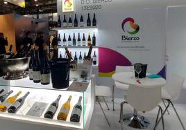 El stand de los vinos de la DO Bierzo en la feria Prowein de Alemania.