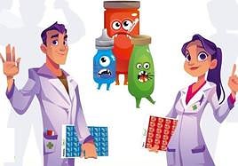 Imagen de uno de los adjesivos que se aplicarán a los envases de los fármacos.