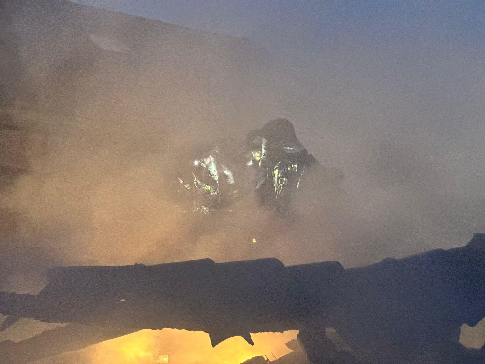 Incendio en una vivienda abandonada en la calle Alfonso el Justiciero de León