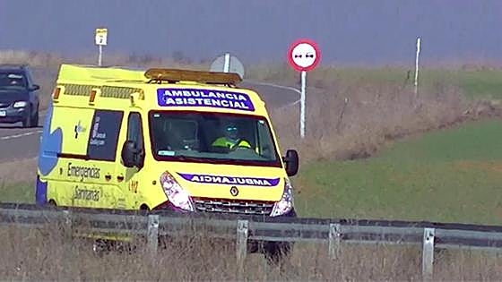Fallece un motorista de 67 años en un accidente en Aranda de Duero
