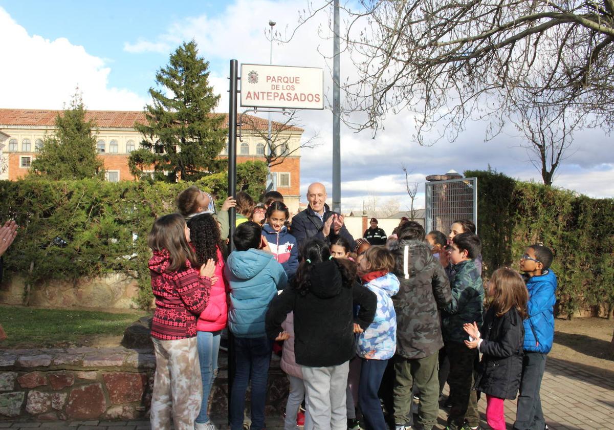 El parque de los Antepasados para el presente y el futuro de San Esteban